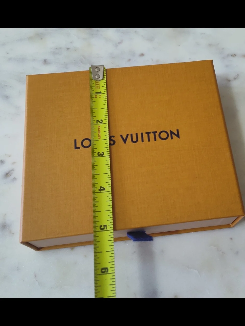 LOUIS VUITTON Drawer Gift Box w Red Ribbon Luxury Packaging